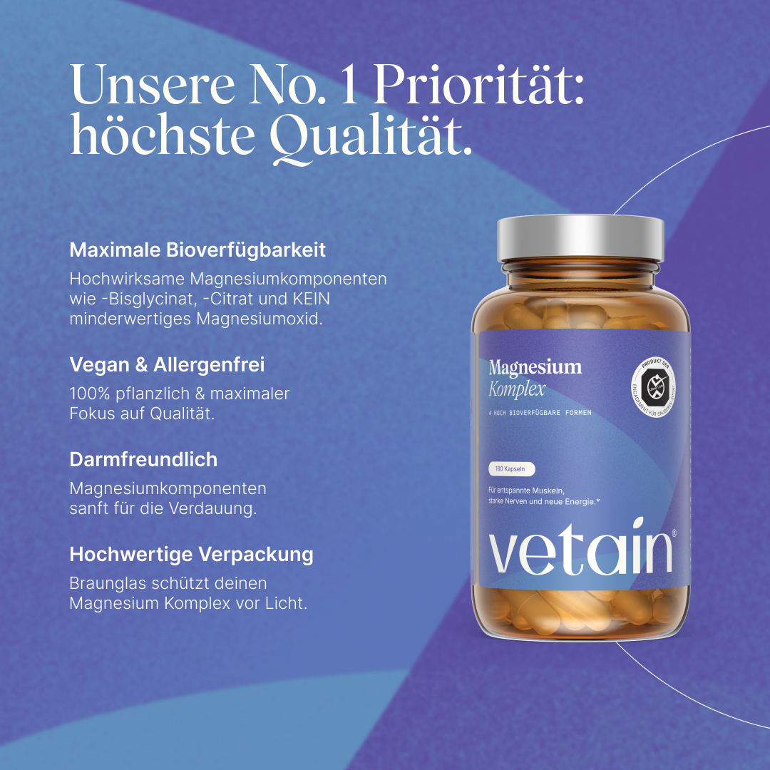 Vetain Magnesium-Komplex magnesio 180 capsule