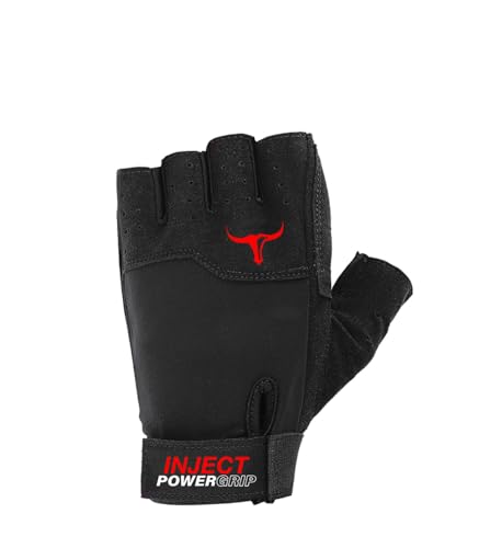 Inject Training Power Grip guanti allenamento unisex microfibra