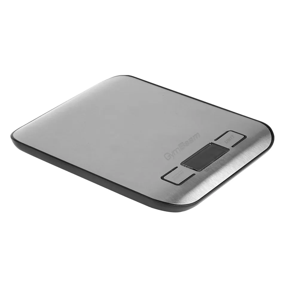 GymBeam Bilancia Cucina Digitale 10 kg Acciaio Tara