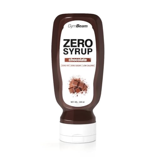 GymBeam Sciroppo ZERO Chocolate 320 ml Dolcificante Zero Calorie