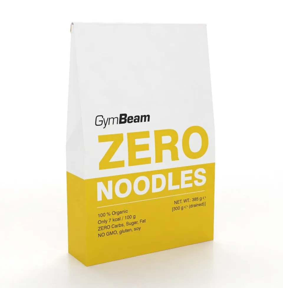 GymBeam Noodles Zero Bio pasta konjac 385g vegana
