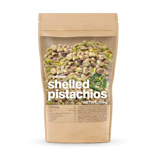 GymBeam Pistacchi Sgusciati Non Salati 500g Snack Crudo