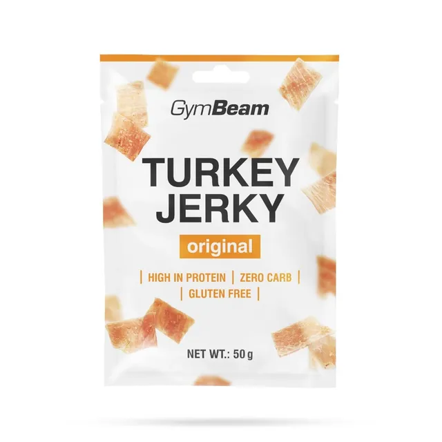 GymBeam Turkey Jerky carne secca tacchino 50 g proteine