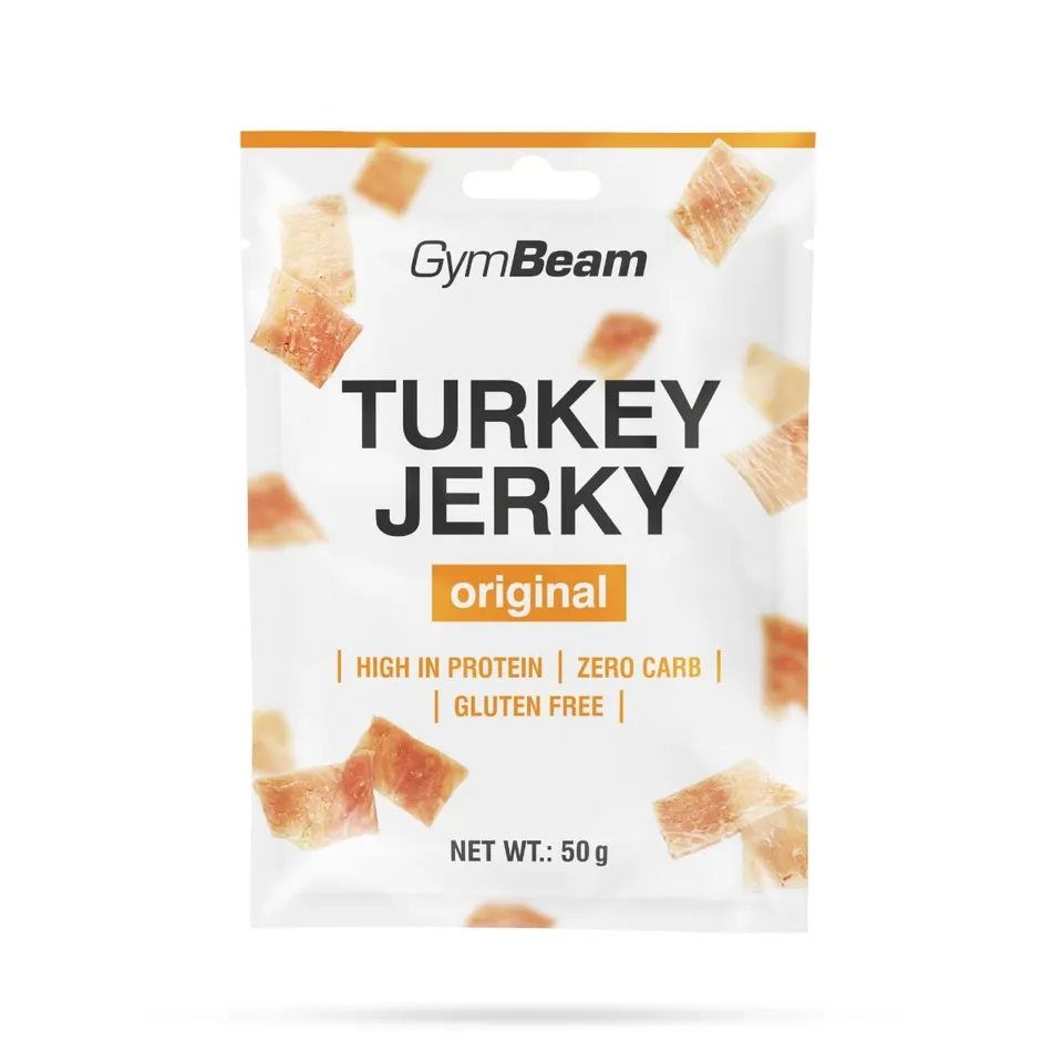 GymBeam Turkey Jerky carne secca tacchino 50 g proteine