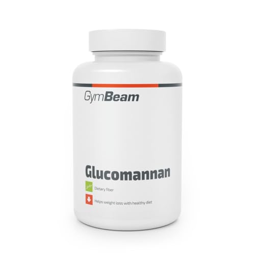 GymBeam Bruciagrassi Glucomannano 120 cpr integratore fibra sazietà