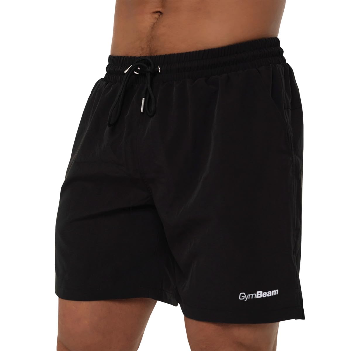 GymBeam Costume da Bagno Uomo Black boxer mare nero