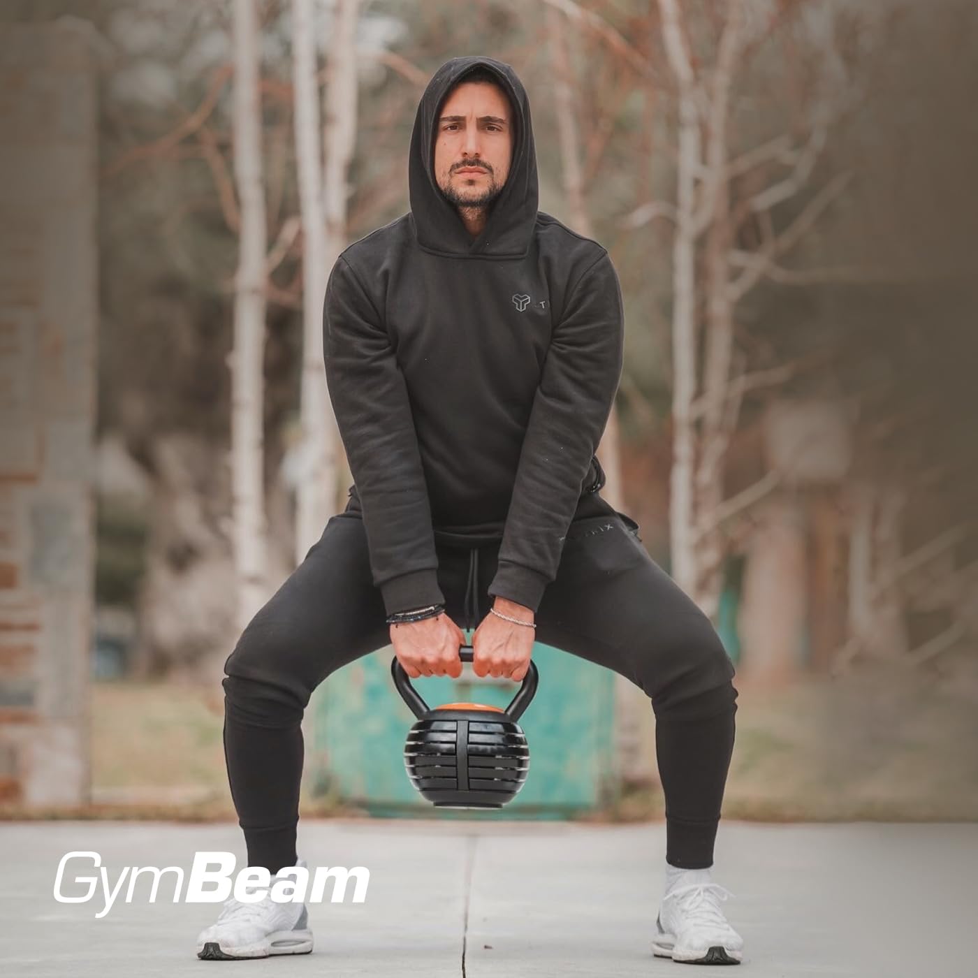 GymBeam Kettlebell Regolabile 4,5-18 kg Ferro ABS Swing