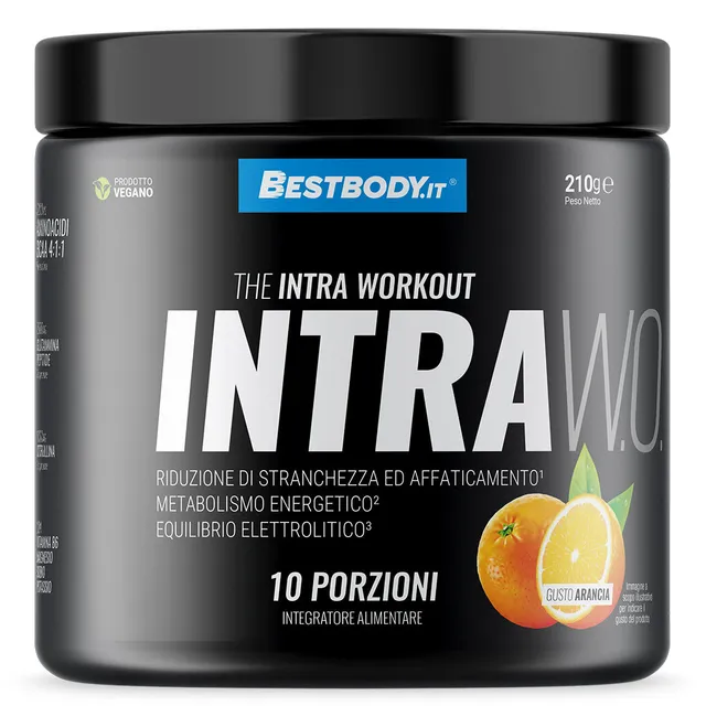 Best Body Intra Workout BCAA Arancia 210g Energia Elettroliti