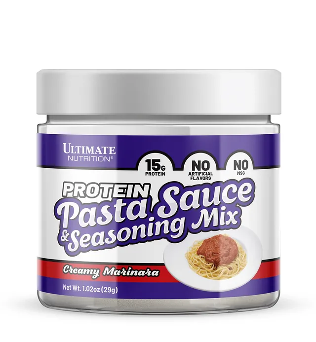 Ultimate Nutrition Protein Pasta Sauce Mix Creamy Marinara 15g