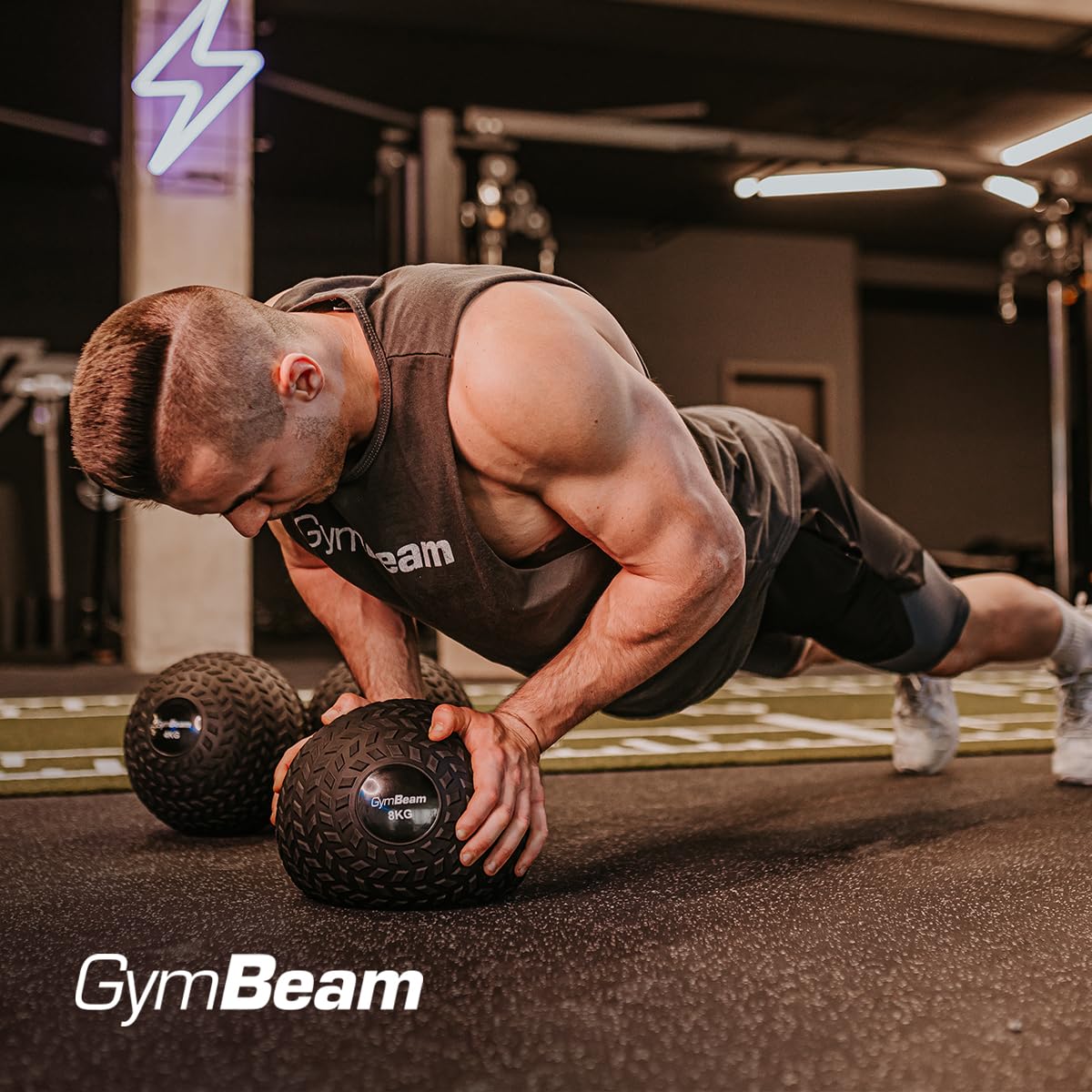 GymBeam Accessori Slam Ball palla medica PVC 8kg sabbia