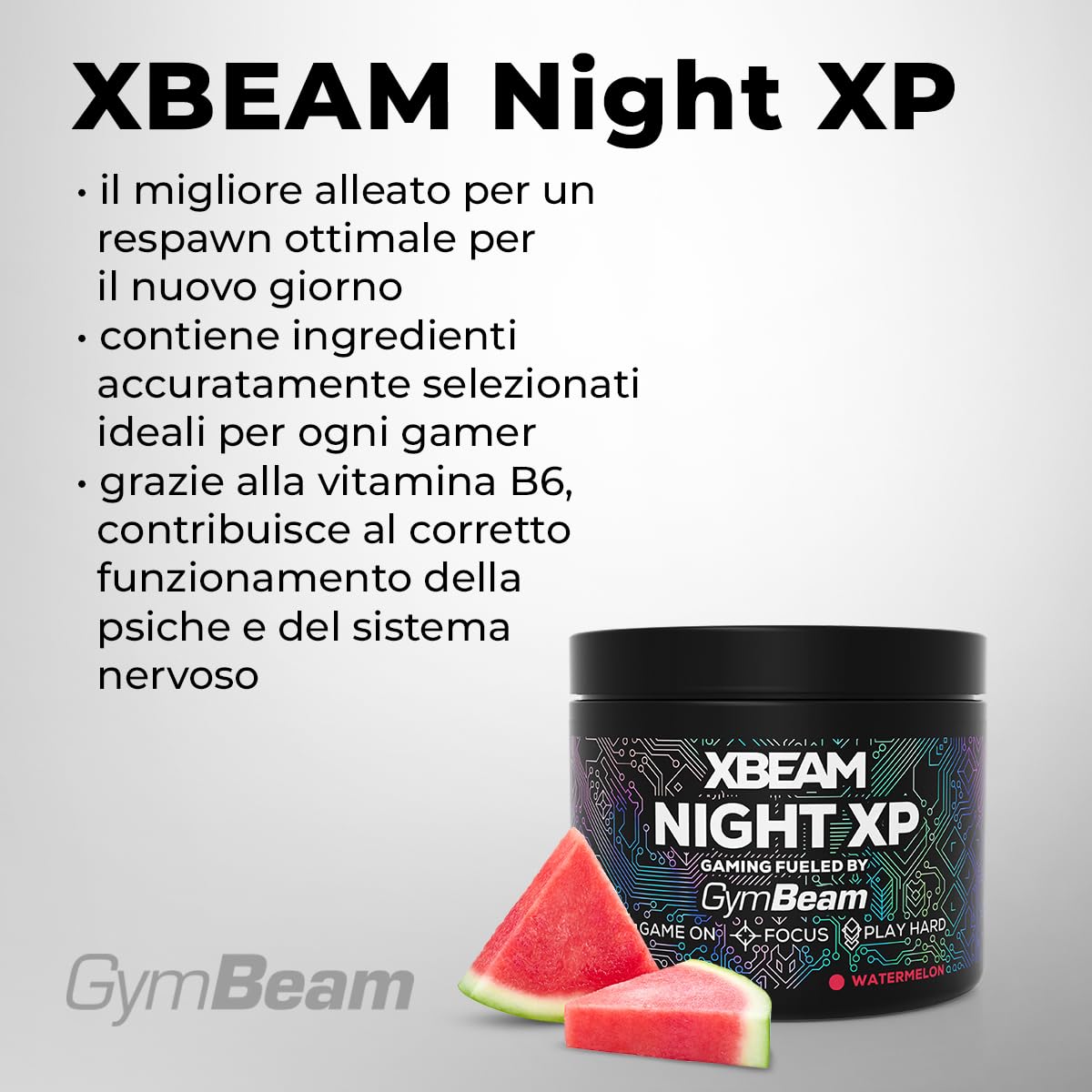 GymBeam XBeam Night XP integratore notte 250 g rilassante
