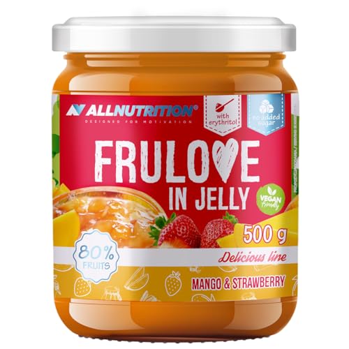 AllNutrition Frulove gelatina mango fragola senza zucchero 500g