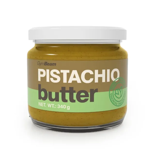 GymBeam Burro di Pistacchio Crema Spalmabile 340 g Proteine