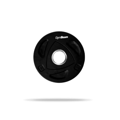 GymBeam Iron Disco Palestra 51mm Acciaio Gommato Foro Olimpico