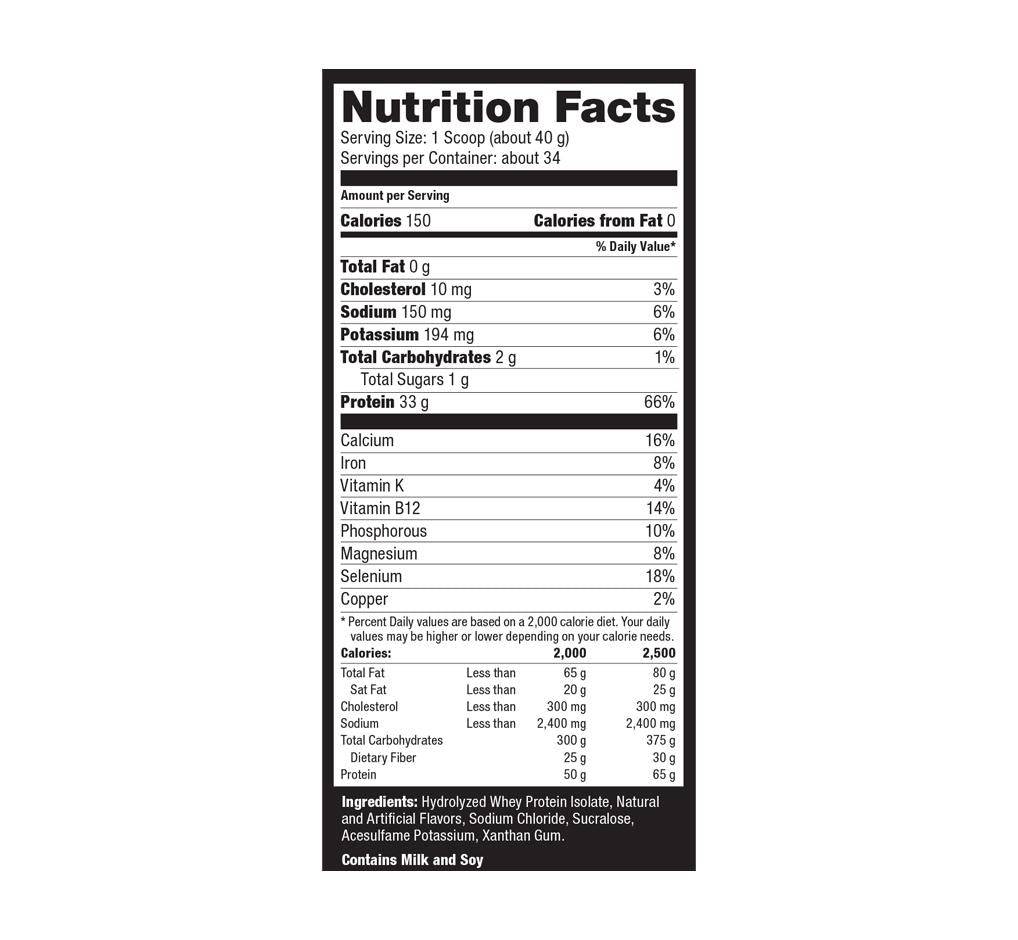 Ultimate Nutrition Hydrocool Whey Isolate Proteine Cioccolato 33 g