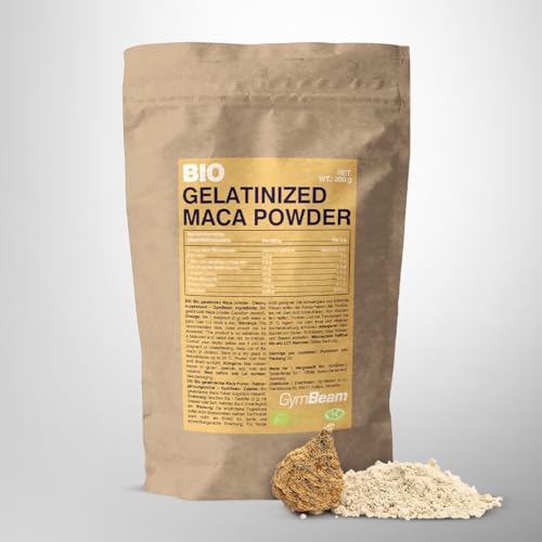 GymBeam Maca Peruviana Gelatinizzata Polvere BIO 200 g Adattogeno