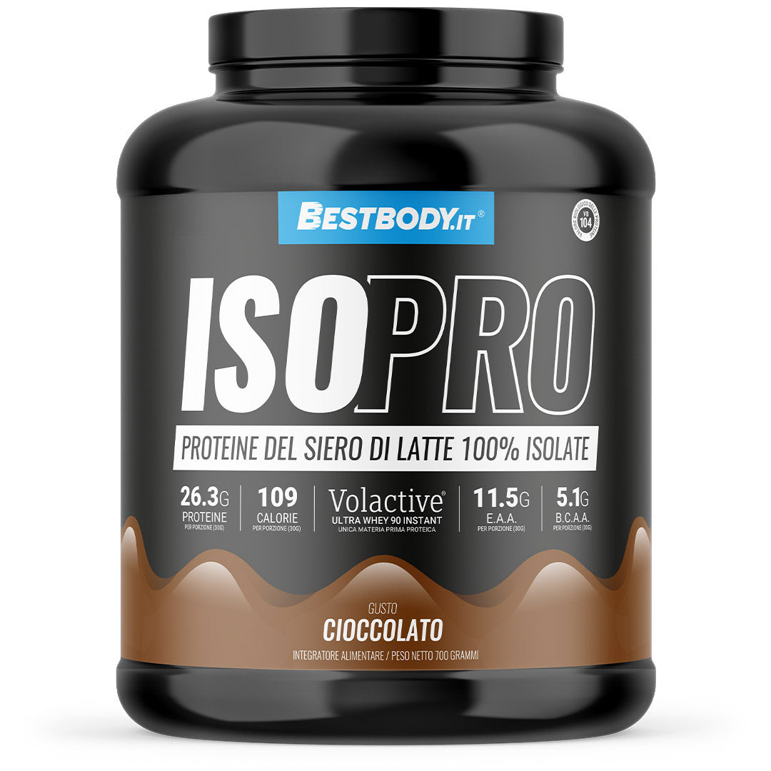 Best Body IsoPro 700g Proteine Whey Isolate Biscotto 27g