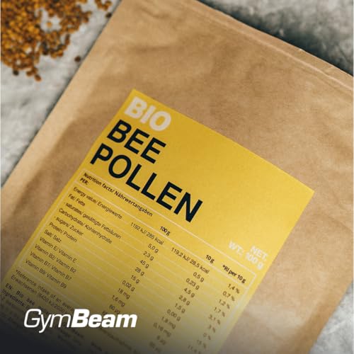 GymBeam Polline d’Api BIO superfood 100 g proteine