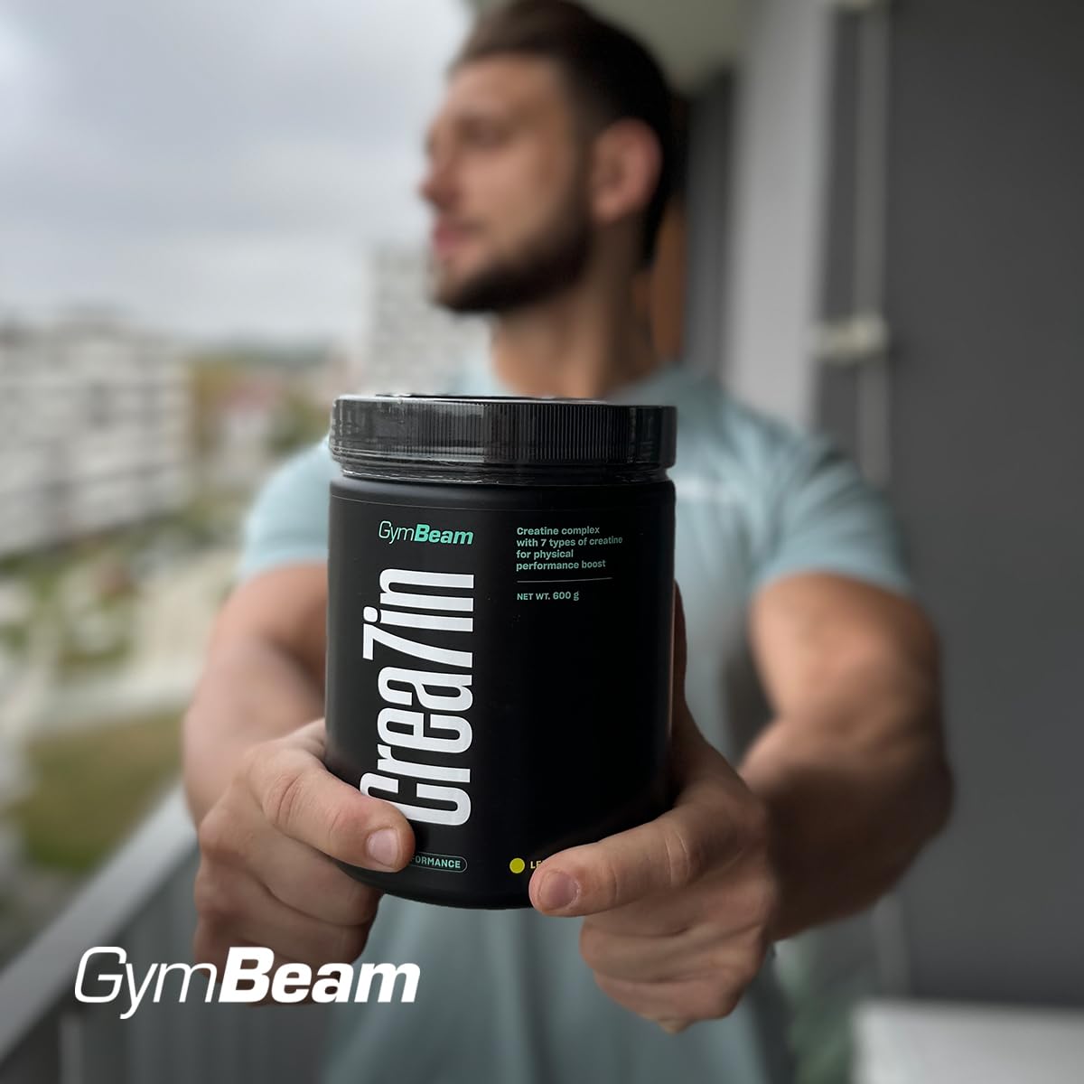 GymBeam Crea7in Creatina Polvere 600g Watermelon