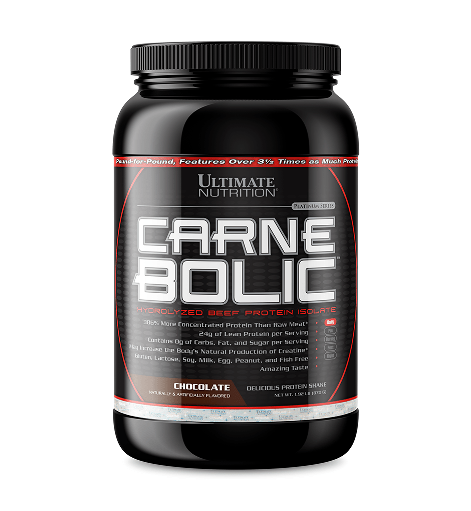 Ultimate Nutrition Carnebolic proteine manzo Vaniglia 4 lbs 24g