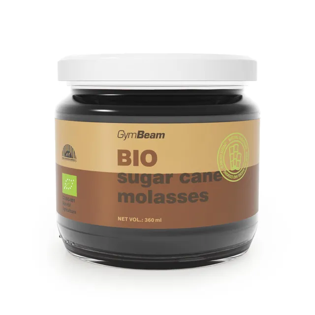 GymBeam Melassa Zucchero di Canna BIO 360 ml Vegana