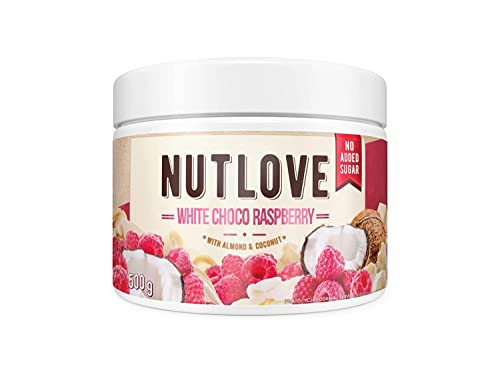AllNutrition Nutlove White Choco Raspberry crema 500g light
