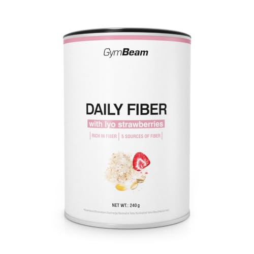 GymBeam Daily Fiber Miscela Fibre Polvere Stevia 240g
