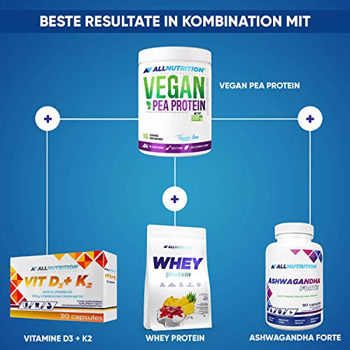 AllNutrition Pea Protein Vaniglia 500g Vegane