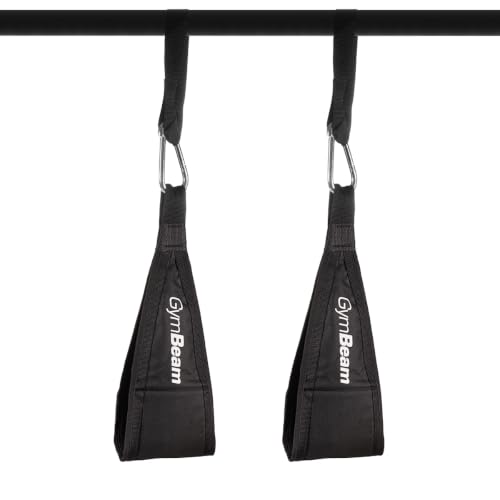 GymBeam AB Sling Straps Cinghie Addominali con Moschettoni e Sacca