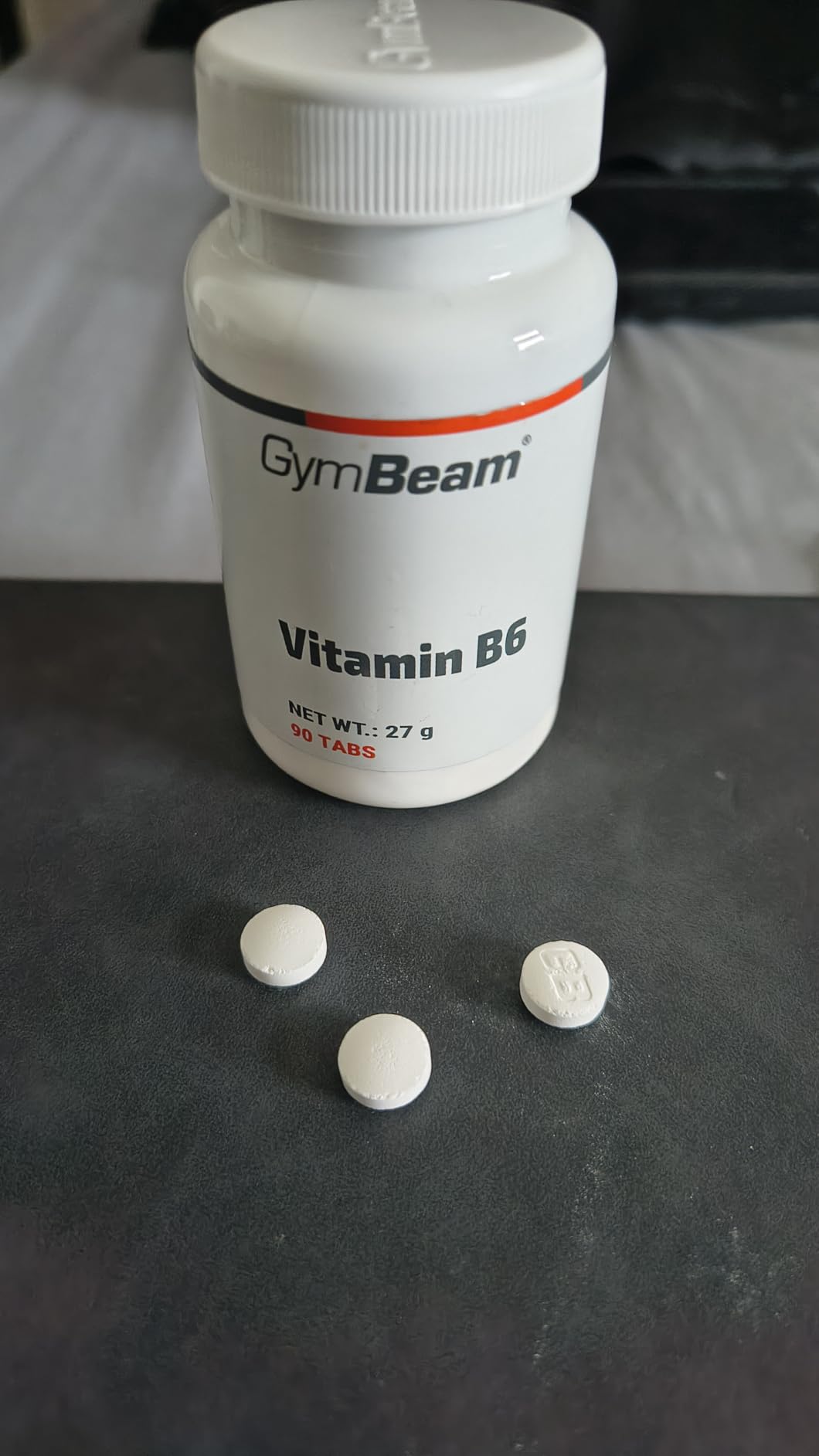 GymBeam Vitamina B6 90 Compresse Integratore Piridossina Fatica