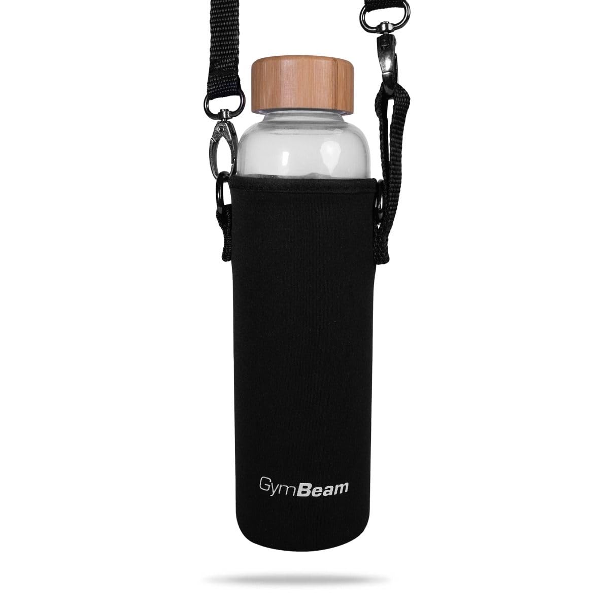 GymBeam Borraccia Vetro Bambù 600ml Borosilicato