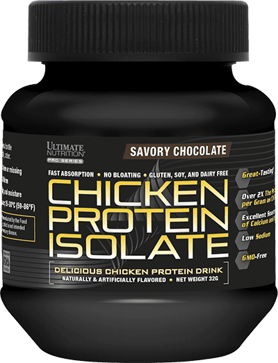 Ultimate Nutrition Chicken Protein Isolate proteine cioccolato 32g