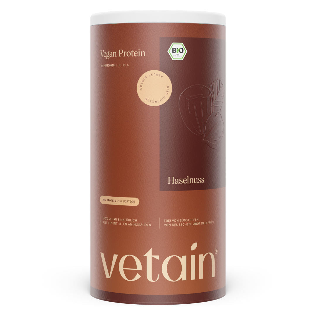Vetain Veganes Proteinpulver Vanille proteine bio 600g