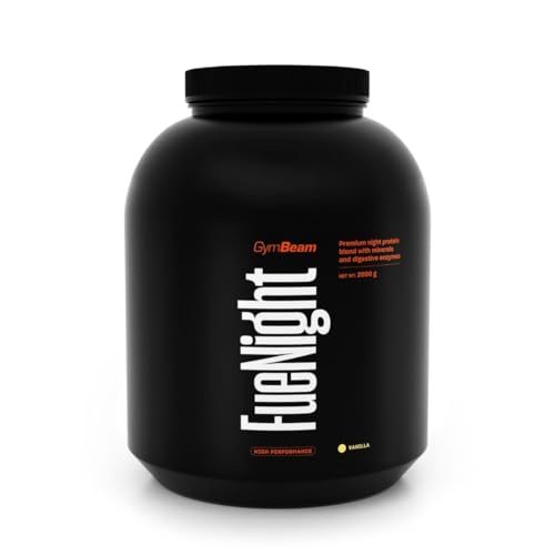 GymBeam FueNight Proteine Notte Fragola 2000g Caseina 77%