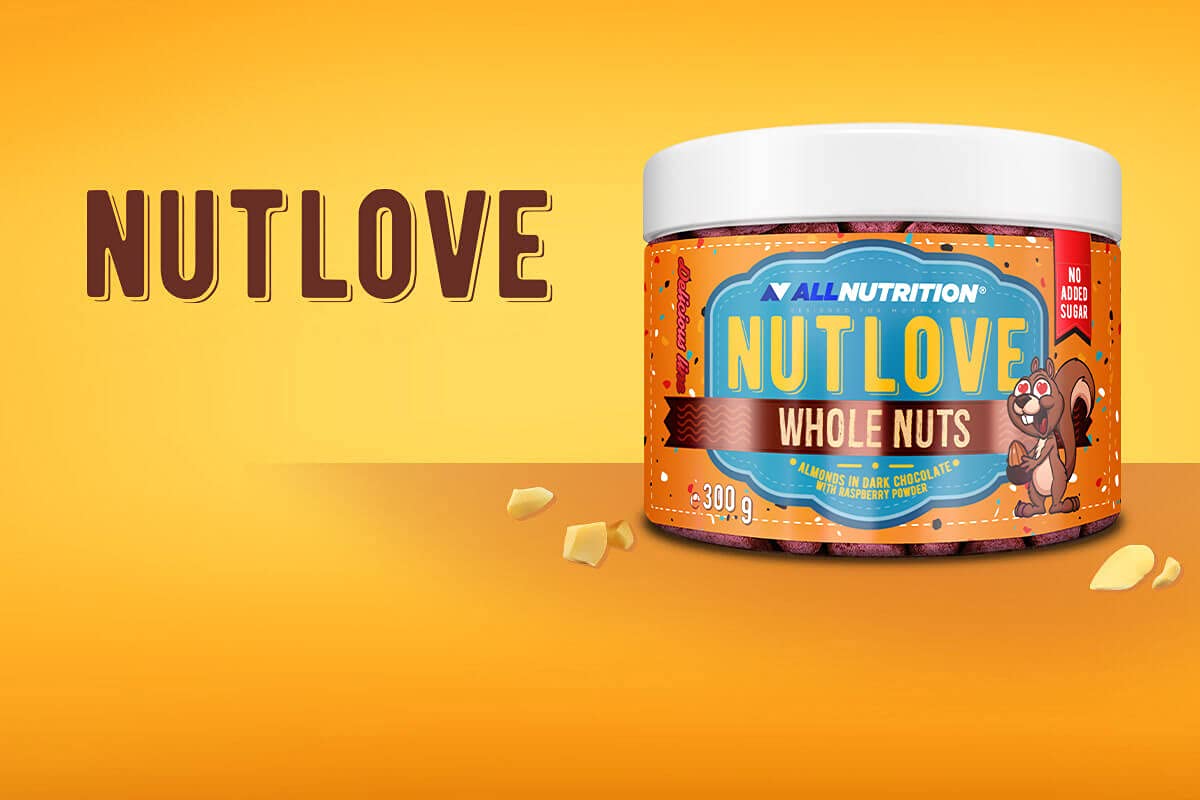 AllNutrition Nutlove Mandorle Fondente Lampone 300 g