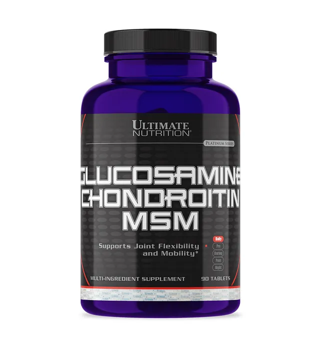 Ultimate Nutrition Glucosamina Condroitina MSM Integratore 1500 mg