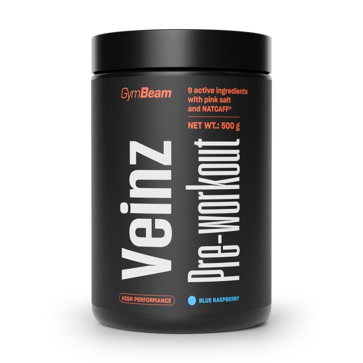 GymBeam Veinz Pre-Workout 500 g fragola kiwi pump