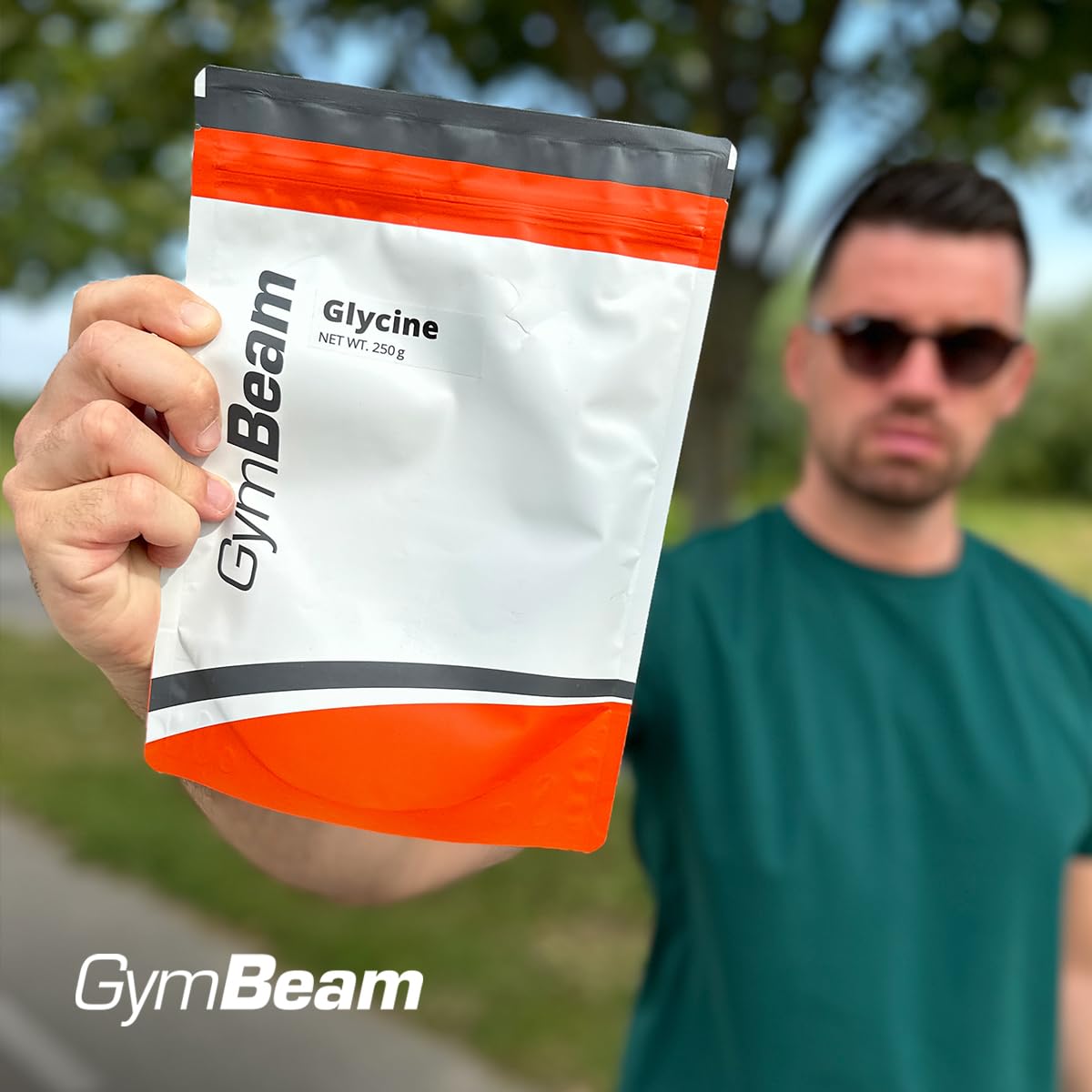 GymBeam Glicina Polvere 250 g Pura Zero Additivi