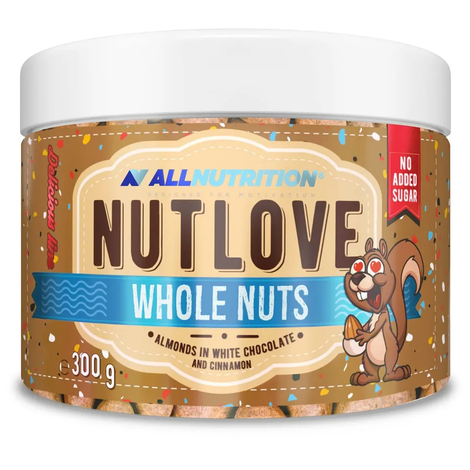 AllNutrition Nutlove Mandorle 300 g cioccolato bianco cannella