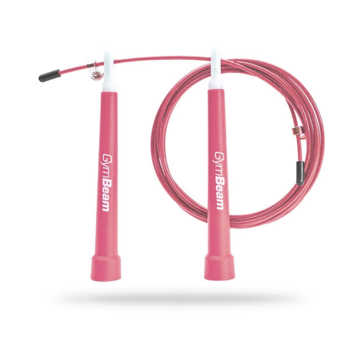 GymBeam Corda Saltare 301cm Acciaio Regolabile Nera Cardio HIIT