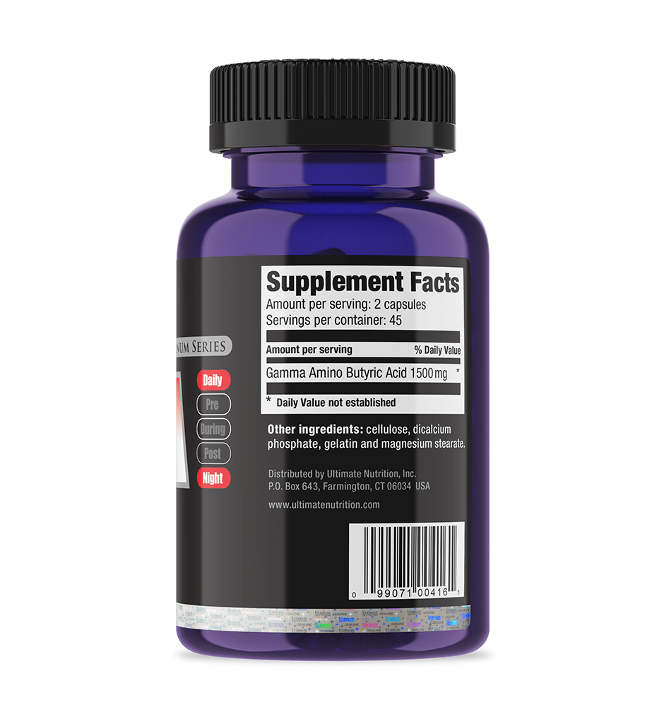 Ultimate Nutrition GABA Acido Gamma Integratore Sonno Stress