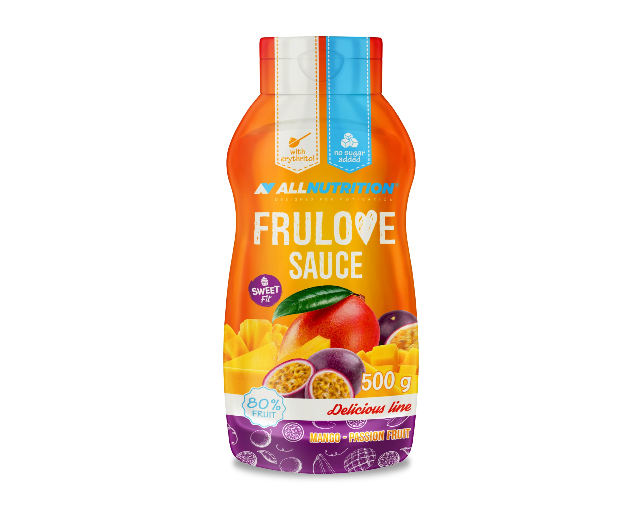 AllNutrition Frulove Sciroppo Mango Frutto Passione 500g