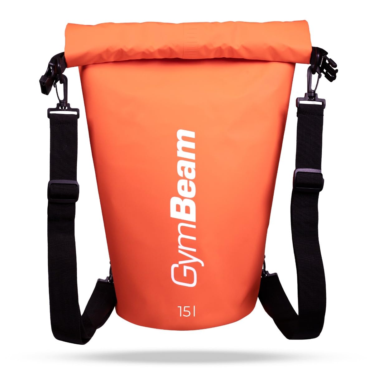 GymBeam Dry Bag Borsa Impermeabile 15 litri con tracolla