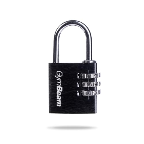 GymBeam Accessori Guard Lucchetto Combinazione Alluminio 3 Cifre