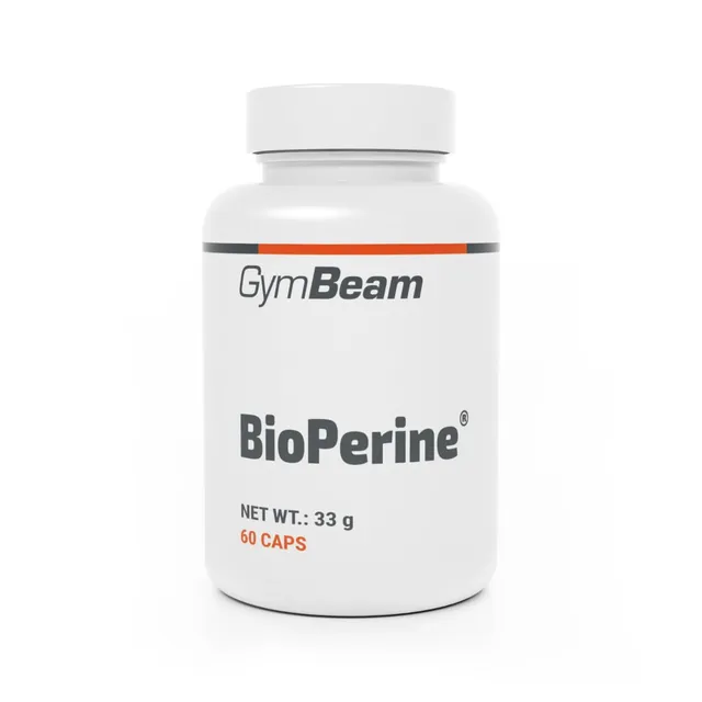 GymBeam Bioperine Integratore Pepe Nero 60 Capsule Piperina 95% Vegano