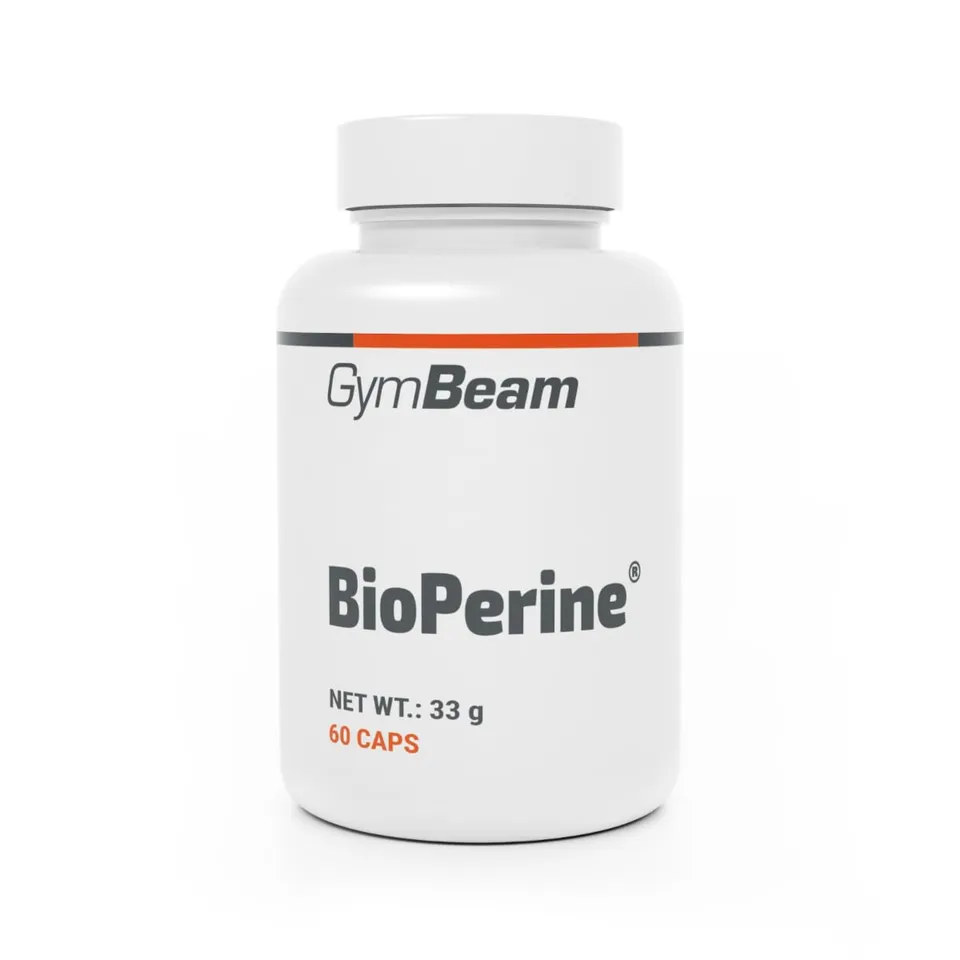 GymBeam Bioperine Integratore Pepe Nero 60 Capsule Piperina 95% Vegano