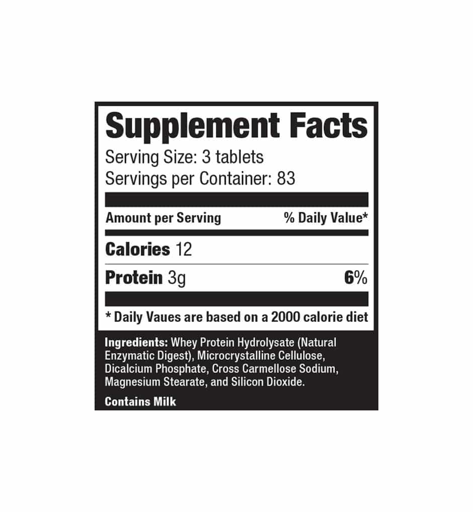Ultimate Nutrition Amino Gold compresse 250ct recupero