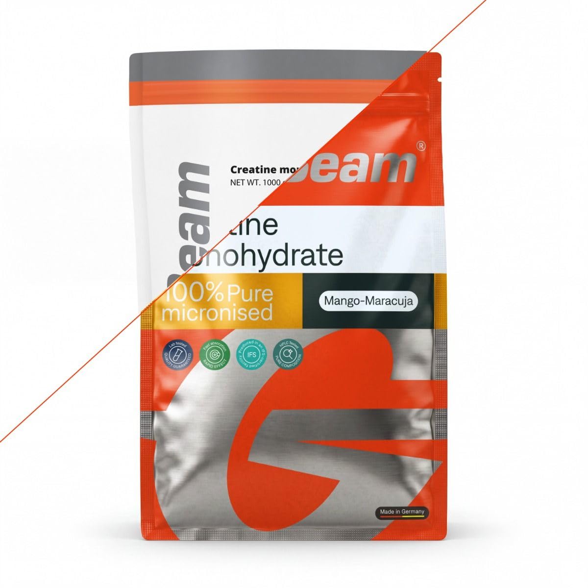 GymBeam Nutrizione Sportiva Creatina Monoidrata polvere 1000g neutra