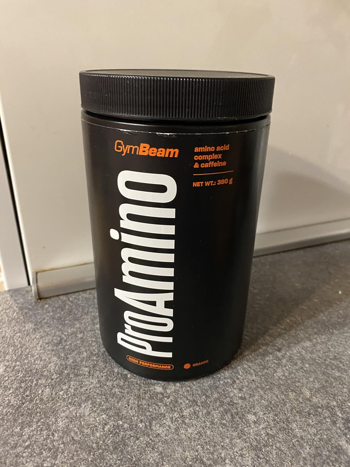 GymBeam ProAmino EAA Polvere BCAA Arancia 390 g