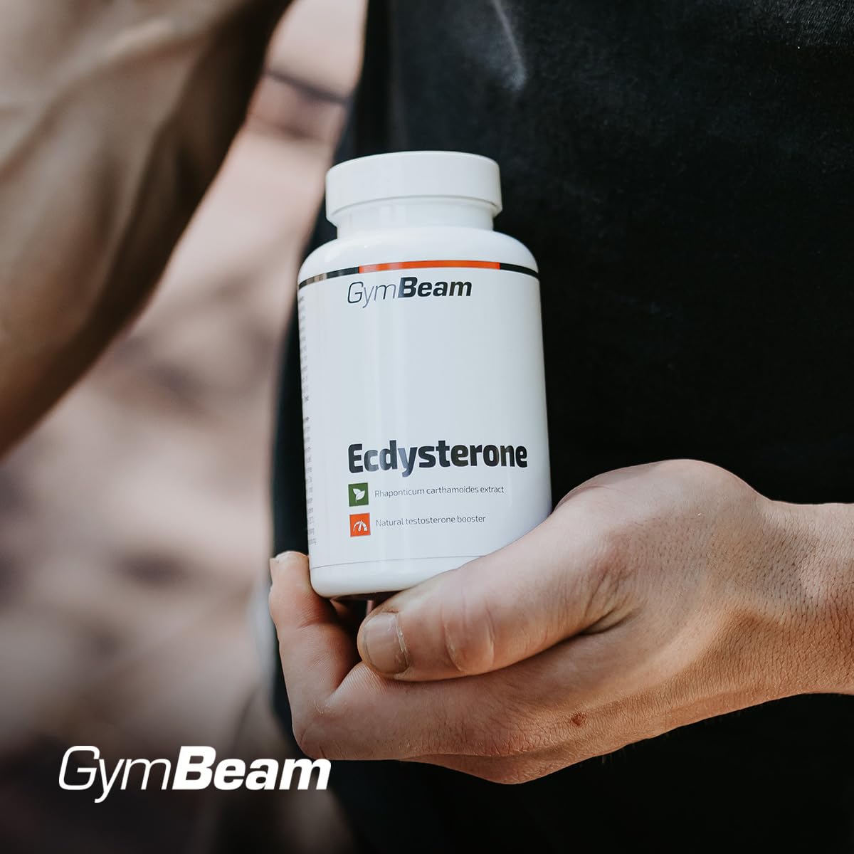 GymBeam Ecdysterone 60 Capsule Estratto Leuzea Vegano